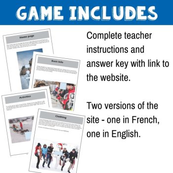 Carnaval de Québec winter carnival escape game for high school French/English, image 3