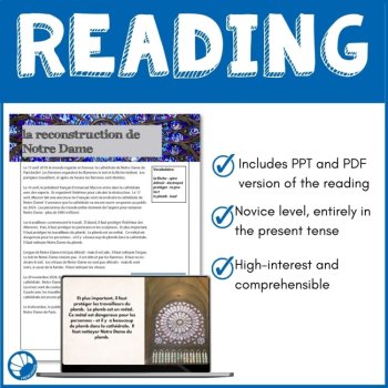 Notre Dame French Reading | Novice CI Lesson Plan, image 4