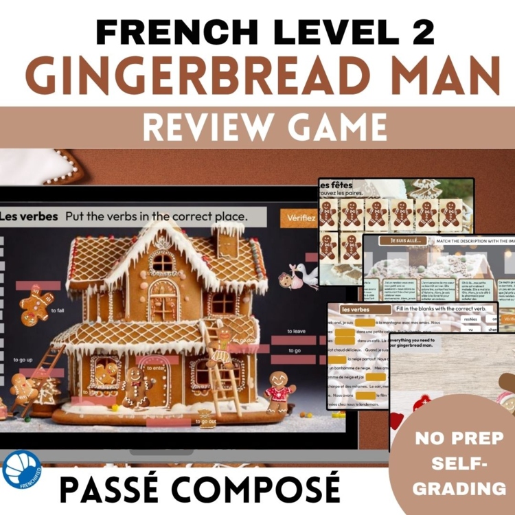 French 2 Semester 1 Review Game | Passé Composé Practice