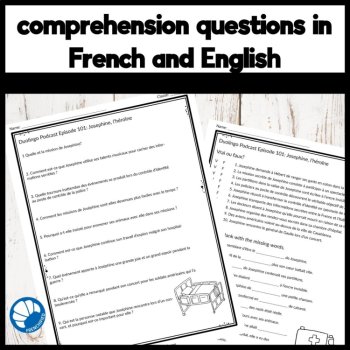 Josephine Baker French listening Activities for Duolingo Podcast Episode 10, image 3