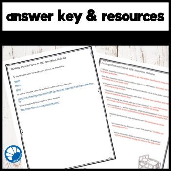 Josephine Baker French listening Activities for Duolingo Podcast Episode 10, image 4