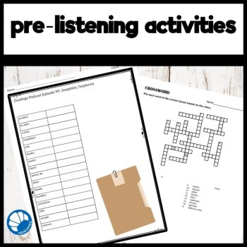 French listening Activities for Duolingo Podcast 99 Josephine Baker l'espionne, image 2