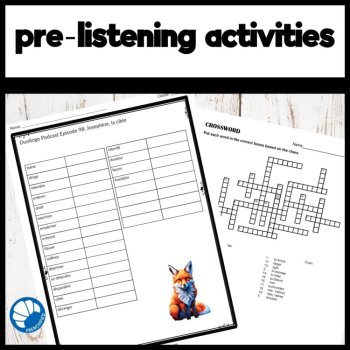 Duolingo French Podcast listening activities Episode 98 Josephine Baker le cible, image 2
