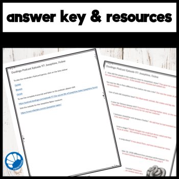 Duolingo French Podcast listening activities Episode 97: Josephine Baker l'icône, image 4