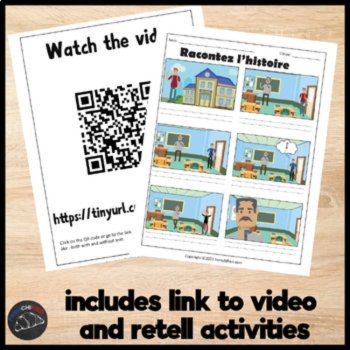 Beginning French Short Story Comprehensible Input Toujours en Retard, image 4