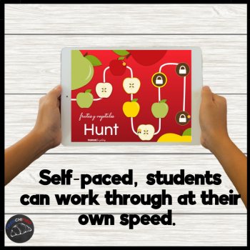 Christmas words in Spanish la Navidad self-grading digital practice game, image 4