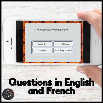 Victor Wembanyama French basketball reading comprehension and questions, image 2
