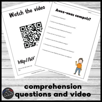 Bonjour Lesson | Beginning French Comprehensible Input Story & Activities, image 3