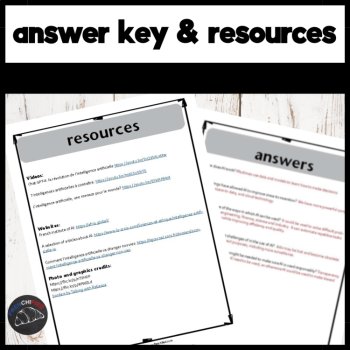 Reading in French comprehension activity Artificial intelligence STEM, image 4