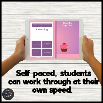 French Valentine’s Day Vocabulary Boom Cards | Digital Practice Game, image 4