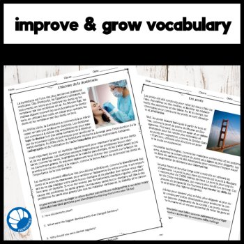 Short French reading comprehension passages & questions - How it works, image 4