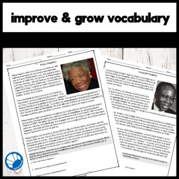 French Black History Month Reading Passages – Black History Figures, image 4