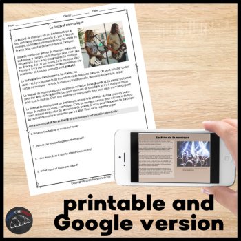 French Reading Comprehension Passages Bundle: 50 A2–B1 Readings, image 2