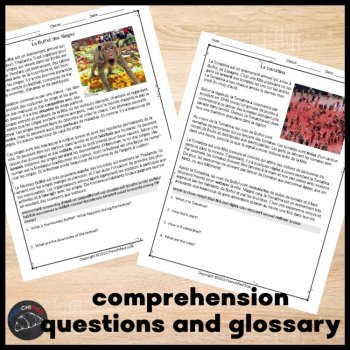 Short French reading passages - 10 Interesting Festivals and Holidays A2 to B1, image 3