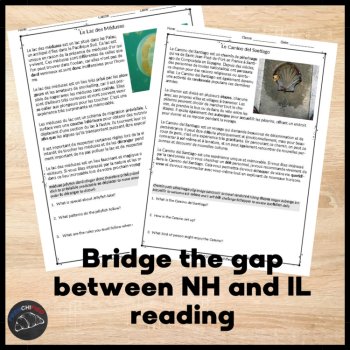 French reading comprehension passages with questions Incredible places, image 4