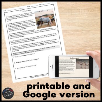 Intermediate French Reading Passages and Questions: Interesting Places, image 2