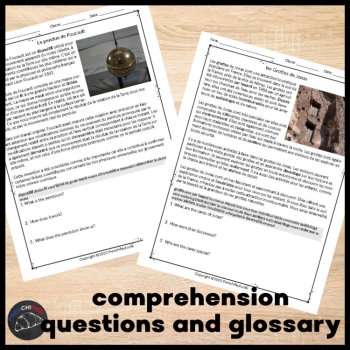 Intermediate French Reading Passages and Questions: Interesting Places, image 3