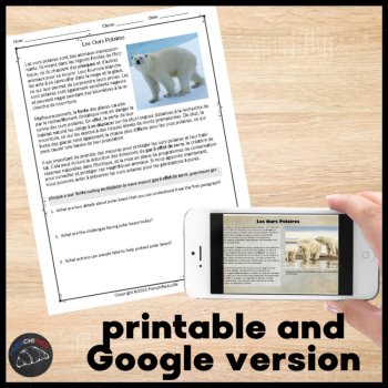 Les Animaux Reading Comprehension: 10 A2 French Animal Passages, image 2
