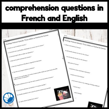 French Duolingo Podcast Episode 75 listening Activities and worksheets, image 3