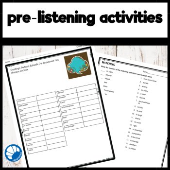 Duolingo Podcast Worksheets French: Episode 76 Listening Activities, image 2