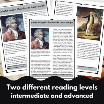 French music reading comprehension and questions Joseph Bologne, image 2