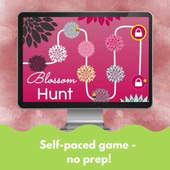 French futur simple verb conjugation practice activity digital game, image 3