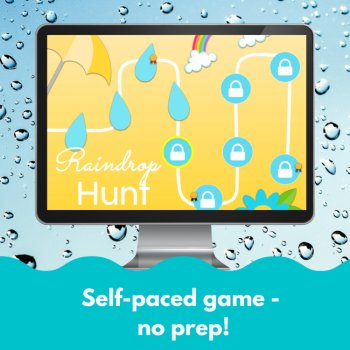 French weather activities vocabulary game digital practice game, image 3