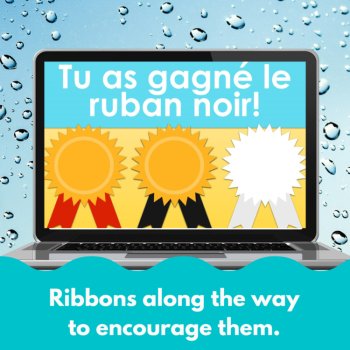 French weather activities vocabulary game digital practice game, image 4