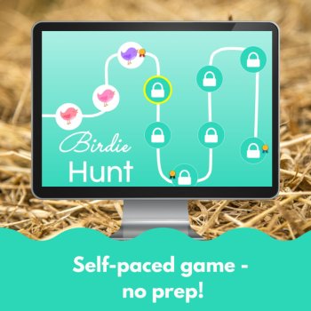 Farm animals les animaux de la ferme French digital vocabulary game NO PREP, image 3