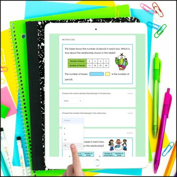 3rd Grade Multiplication Division TEKS Tests Set 2 -Digital Google Forms & Print, image 4