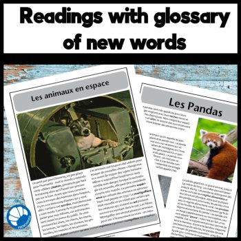 French Reading Comprehension Bundle | Animals and Nonfiction, image 2