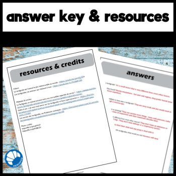French Reading Comprehension Bundle | Animals and Nonfiction, image 4