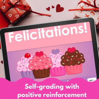 French Valentine’s Day Vocabulary Game | La Saint-Valentin Digital Review, image 4