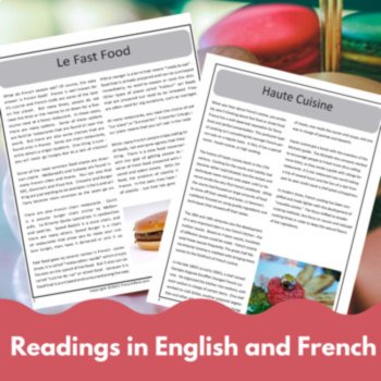 French Food Culture & French Cuisine Unit | Print and Digital Activities, image 2