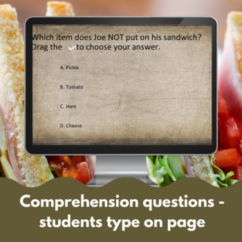 French Reading Comprehension Short Story | Present & Past Tense, image 3