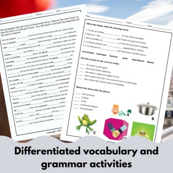 French Listening Comprehension Activities for Alice in Paris Season 2, image 3