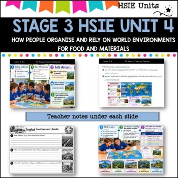 STAGE 3 UNIT 4 NSW DET HSIE -How people organise and rely on world environments, image 4