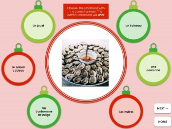 French Christmas Game Digital | Noël Vocabulary Practice, image 4