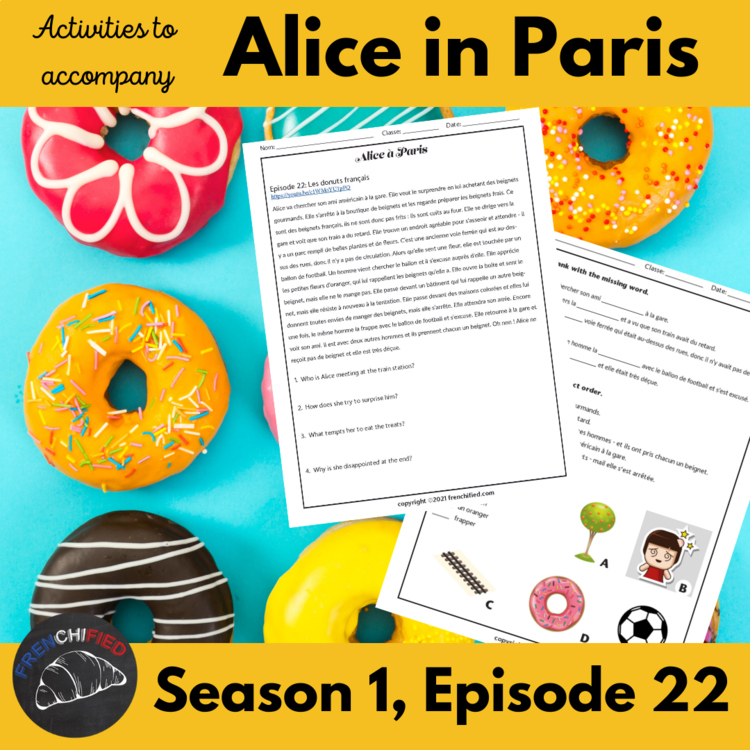 Alice in Paris Episode 22 | French Listening Comprehension Activities