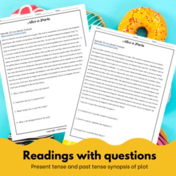 Alice in Paris Episode 22 | French Listening Comprehension Activities, image 2