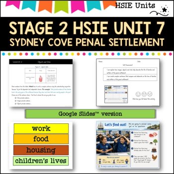 STAGE 2 UNIT 7 NSW DET aligned HSIE Complete Unit-Sydney Cove penal settlement, image 3