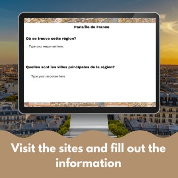 Paris/Ile de France - virtual field trip French culture and geography, image 3