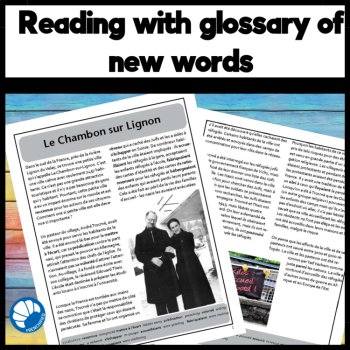 French reading comprehension Chambon-sur-Lignon WW2 resistance antifascism, image 2