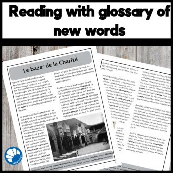 Le Bazar de la Charité Fire | French Reading Comprehension, image 2