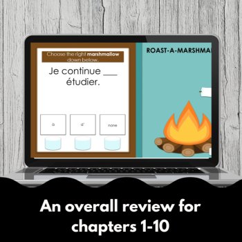 French Level 2 Digital Review Games Bundle | TEB2 Units 1-10, image 4