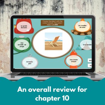 TEB2 Unit 10 French 2 Review Game | Adverbs, Dormir & Nature, image 2