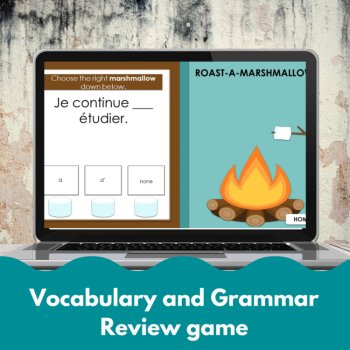 TEB2 Unit 10 French 2 Review Game | Adverbs, Dormir & Nature, image 4