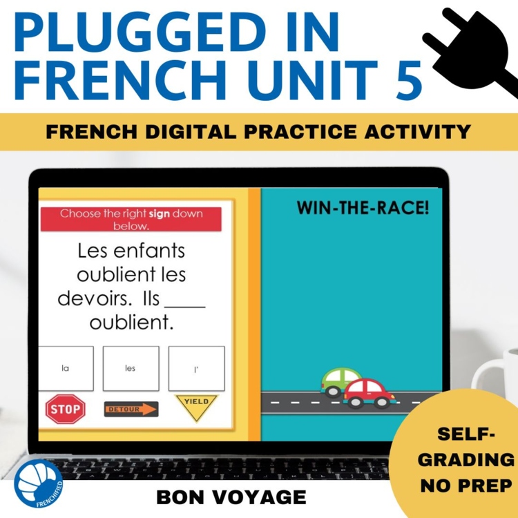TEB2 Unit 5 French Object Pronouns Review Game | Bon Voyage