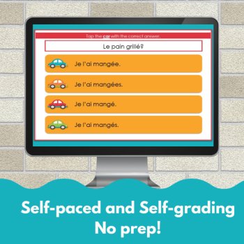 TEB2 Unit 5 French Object Pronouns Review Game | Bon Voyage, image 3