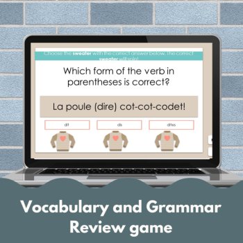 TEB2 Unit 4 French 2 Review Game | Imparfait vs Passé Composé, image 2